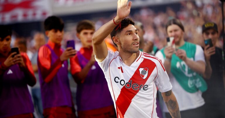 Montiel y su especial reestreno oficial en River tras 1.270 días