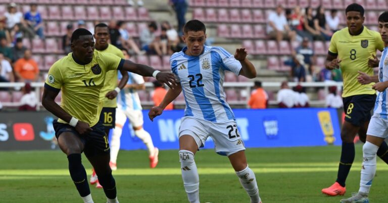 Se confirmaron los días y horarios para Argentina en el hexagonal final del Sudamericano Sub20