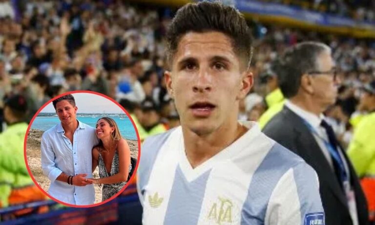 Las fotos no vistas e íntimas de Giuliano Simeone con su hermosa novia española