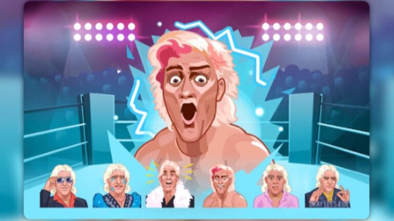 La leyenda de la lucha libre Ric Flair lanza paquete exclusivo de stickers tokenizados