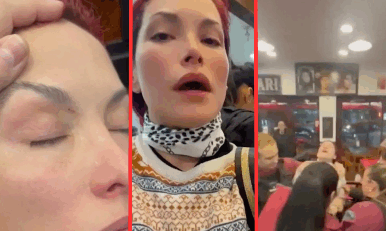 Escandalosa detención a Griselda Sánchez: gritos, peleas y cárcel por una pelea en una pizzería