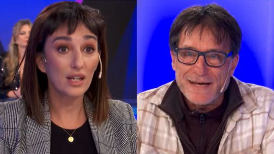 «Paco» Olveira y Leila Gianni protagonizaron un nuevo cruce: «Sos Milei en mujer»