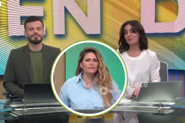 Tensión al aire en Arriba Argentinos: Nacho Otero se peleó al aire con una periodista