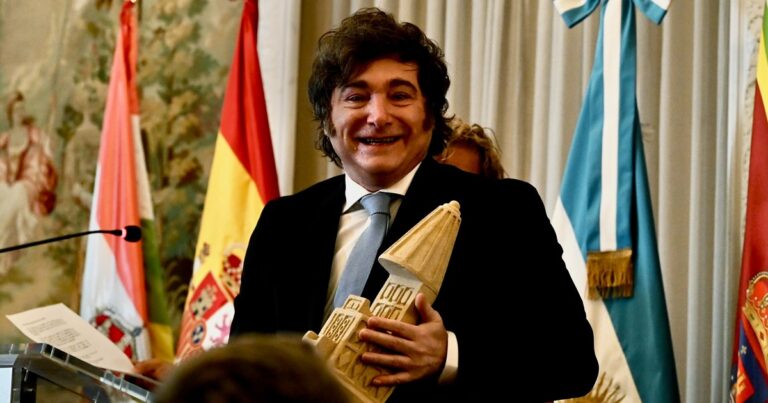 Milei, desde Madrid: Israel acepta que existan otros países, pero Irán no acepta que exista Israel