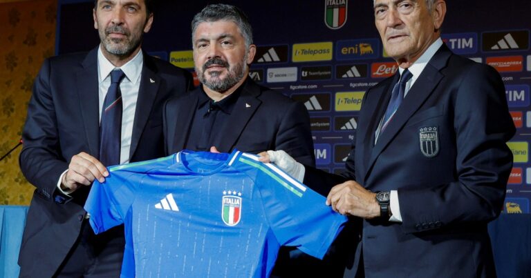 Gattuso y el objetivo inicial para la nueva Italia