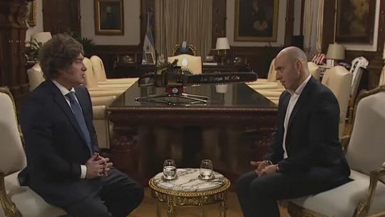 Milei: «La marcha fue como un ‘partido homenaje’, fueron a despedir a CFK»