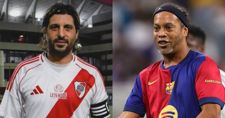 Ronaldinho jugará en el Monumental el Choque de Leyendas entre River y el Barcelona