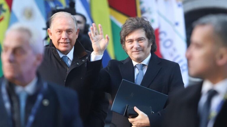 El presidente Javier Milei encabeza la Cumbre del Mercosur en Buenos Aires
