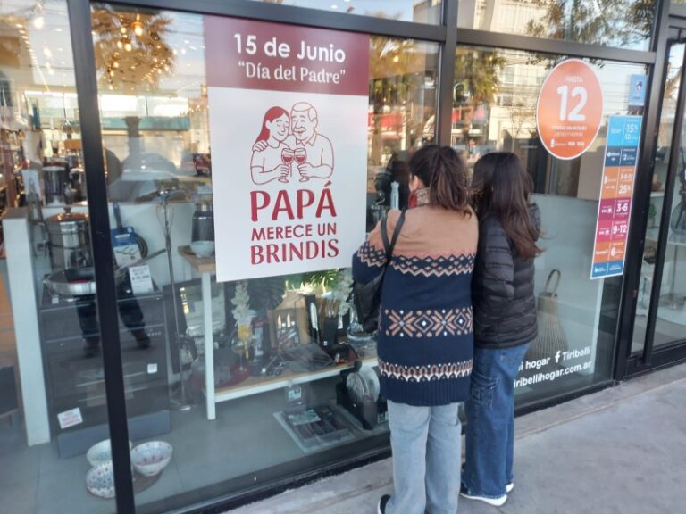 Advierten una preocupante caída en las ventas por el Día del Padre
