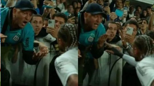 Arde Santos: Neymar tuvo un furioso cara a cara con un hincha tras perder y quedar en zona de descenso