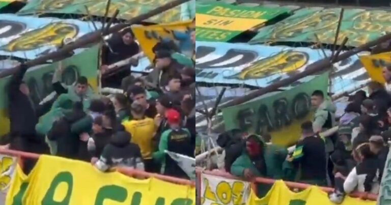 Los heridos del brutal enfrentamiento entre hinchas de Aldosivi y los comunicados del club y de la AFA