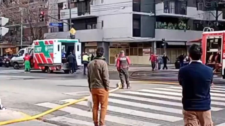 Incendio en un edificio de Caballito deja un muerto