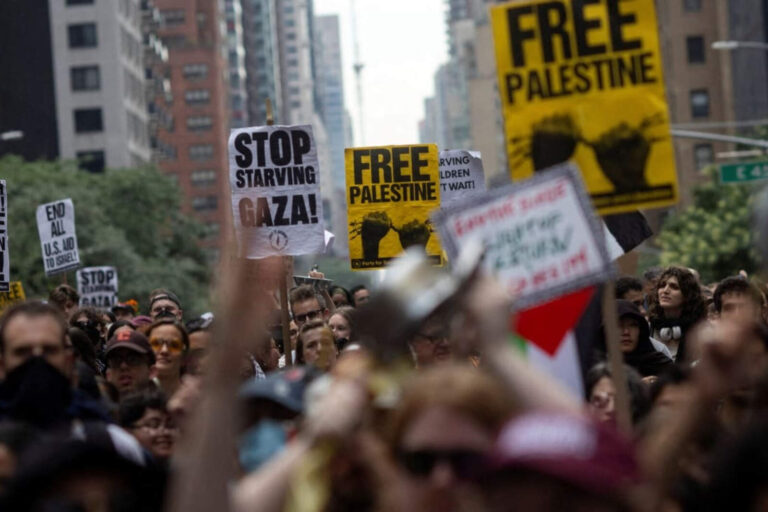 Un organizador de marchas pro-palestinas en NY recibió dinero del comunismo chino