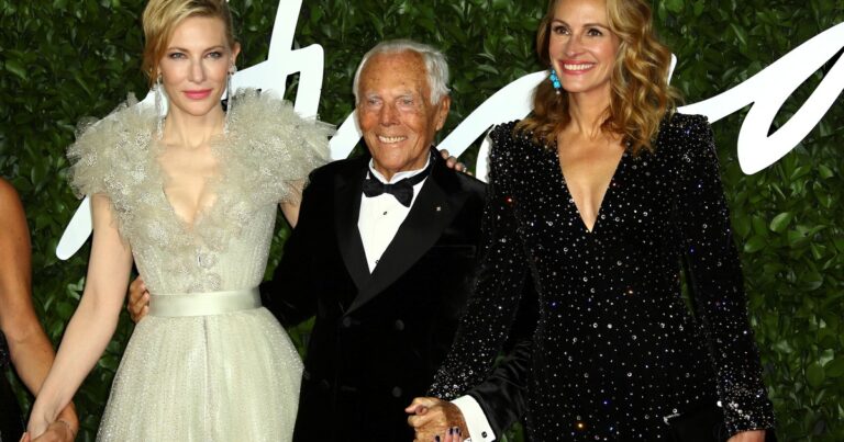 Dolor por la muerte de Giorgio Armani: así lo despidieron Giorgia Meloni, Donatella Versace y el Real Madrid