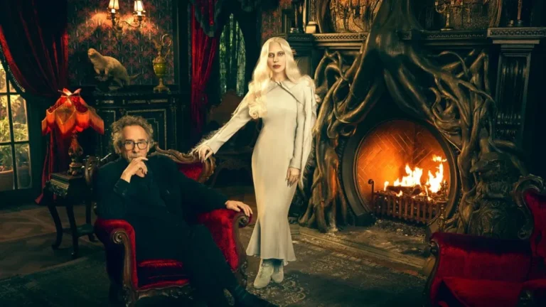 Lady Gaga y Tim Burton presentaron el video de «The Dead Dance», su nueva canción para la serie «Merlina»