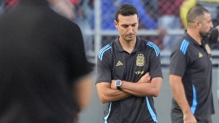 Estas fueron todas las derrotas de la era Scaloni en la Selección