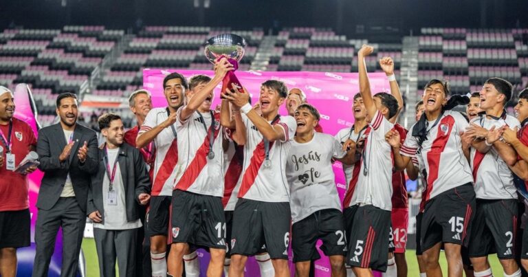Video: el profundo mensaje de River a los campeones de la Messi Cup