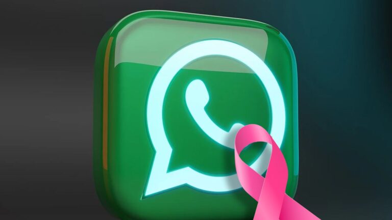 Lazo rosa en WhatsApp: la iniciativa de una paciente oncológica para concientizar sobre el cáncer de mama