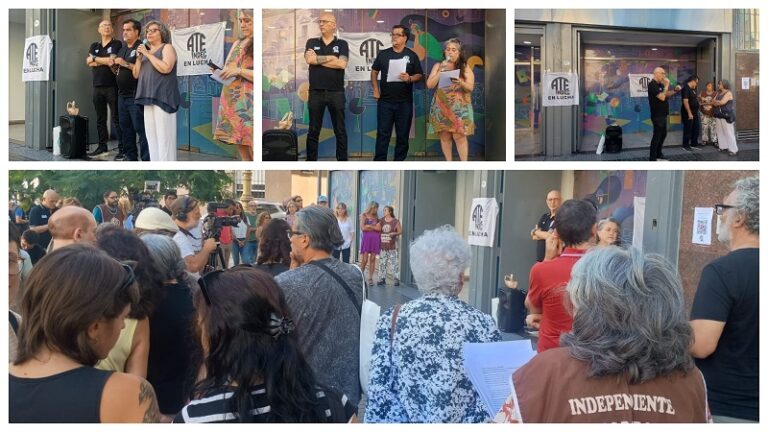 Trabajadores del INDEC realizaron una Radio Abierta en la puerta del organismo