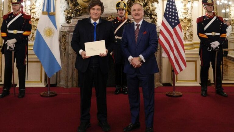 En plena crisis en Medio Oriente, Javier Milei recibió a Peter Lamelas en la Quinta de Olivos