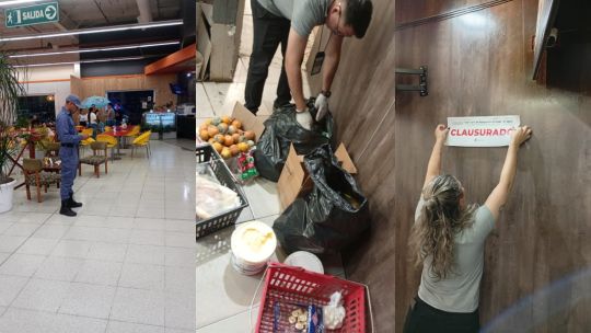 Festejaba su cumpleaños en un patio de comidas, se intoxicó y descubrieron alimentos vencidos y falta de higiene