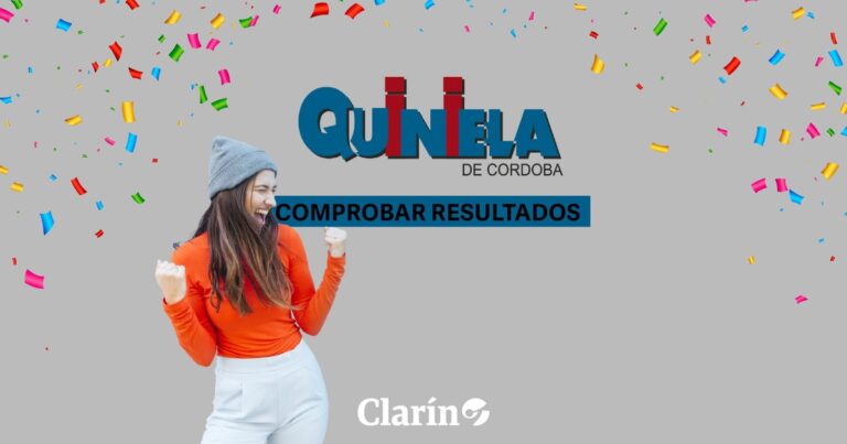 Logo de la Lotería de Córdoba y números de quiniela