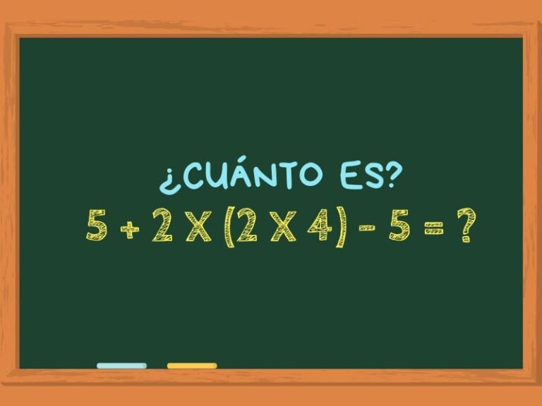 Persona resolviendo un cálculo matemático en una pizarra o papel, con símbolos de operaciones aritméticas.