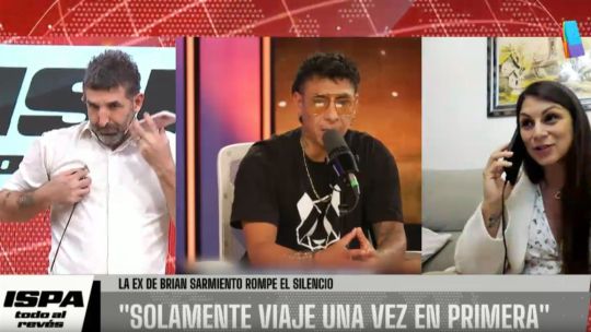 Diana, expareja de Brian Sarmiento, en el programa ISPA