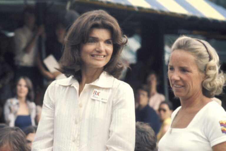 Retrato de Ethel Kennedy en sus años de juventud.