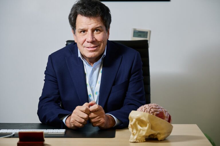 Facundo Manes durante el 2nd Meeting of the International Alliance on Brain Health en Buenos Aires