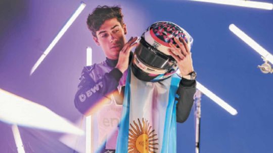 Franco Colapinto en el Autódromo de Buenos Aires previo al Road Show