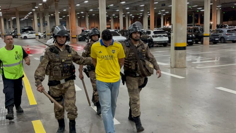 Estadio Mineirão durante el partido Boca vs. Cruzeiro