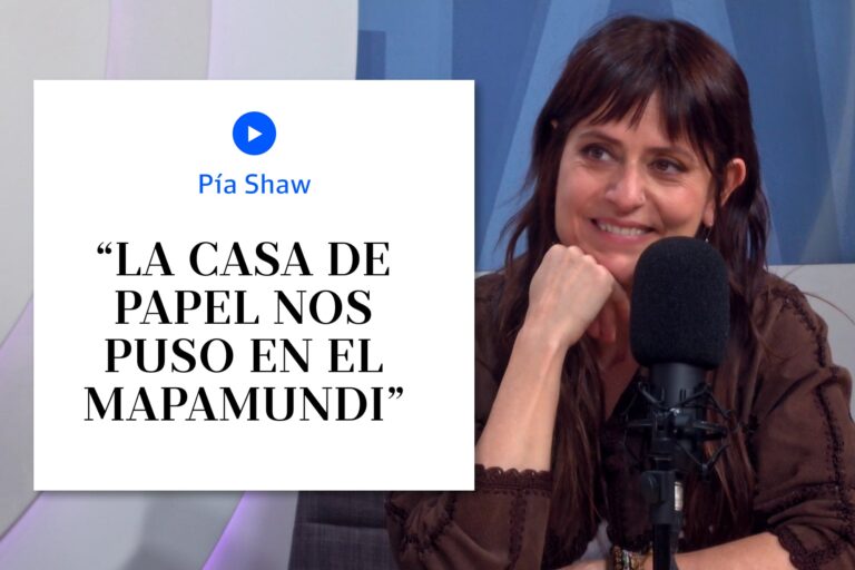 Retrato de la actriz Itziar Ituño durante una entrevista.