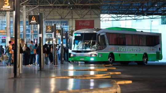 Terminal de Ómnibus de Retiro en Buenos Aires