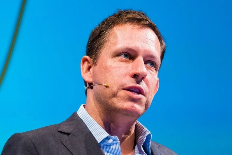Peter Thiel, empresario tecnológico y cofundador de PayPal