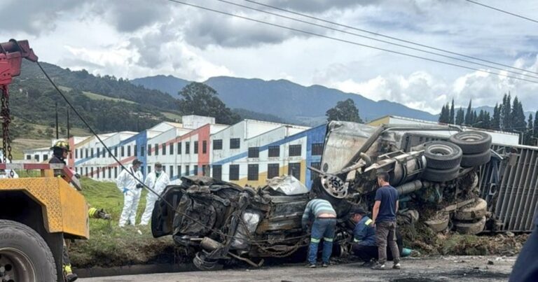 Imagen referencial de un peaje vial después de un accidente de tránsito.