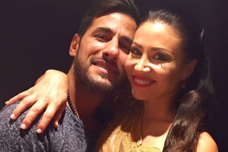 Martín Lamela y su hija Lola en foto de Instagram anunciando la separación