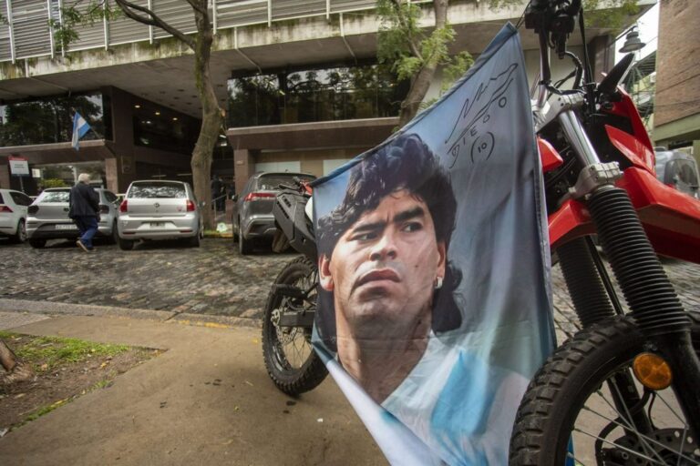 Fachada de los Tribunales de San Isidro, donde se lleva a cabo el juicio por la muerte de Diego Maradona
