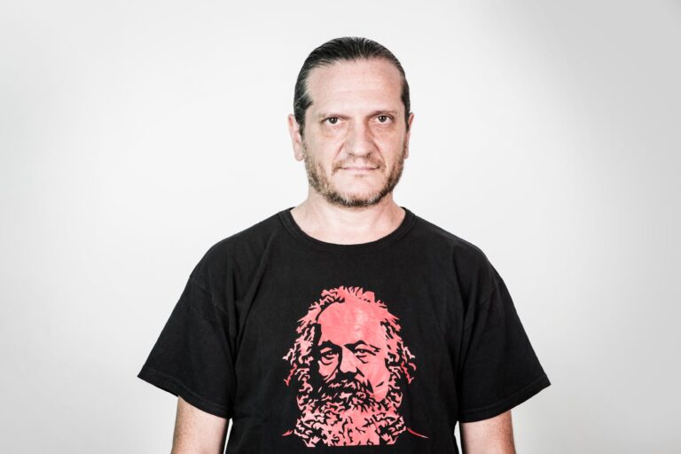 Darío Sztajnszrajber durante la entrevista