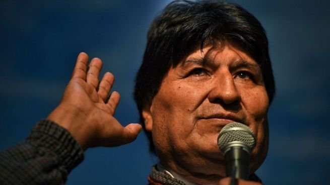 Evo Morales durante su programa radial