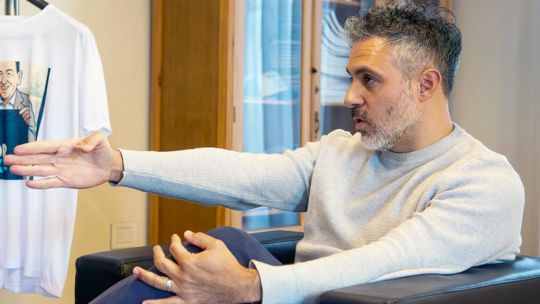 Cristian Girard, director ejecutivo de ARBA, hablando en una entrevista