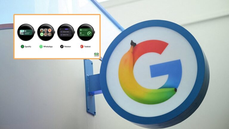 Widgets en reloj inteligente con Wear OS 7
