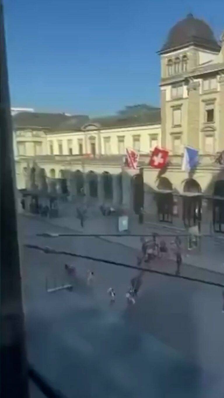 Estación de tren de Winterthur con presencia policial tras ataque con cuchillo