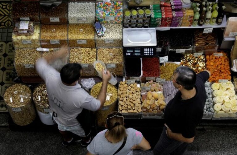 Gráfico de inflación en Brasil con datos del IPCA