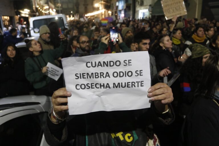 Fachada del hotel de Barracas donde ocurrió el triple lesbicidio