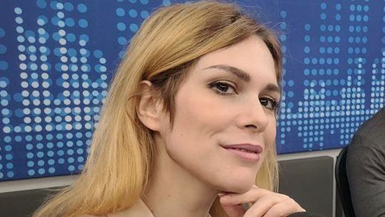 Lilia Lemoine en el Congreso de la Nación