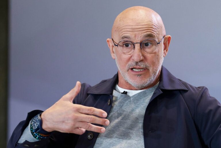Luis de la Fuente en conferencia de prensa sobre el Mundial 2026