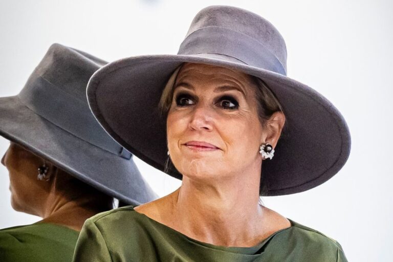 Reina Máxima Zorreguieta durante visita oficial en Limburgo Central