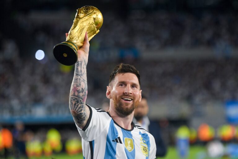 Lionel Messi en entrevista con el Pollo Álvarez