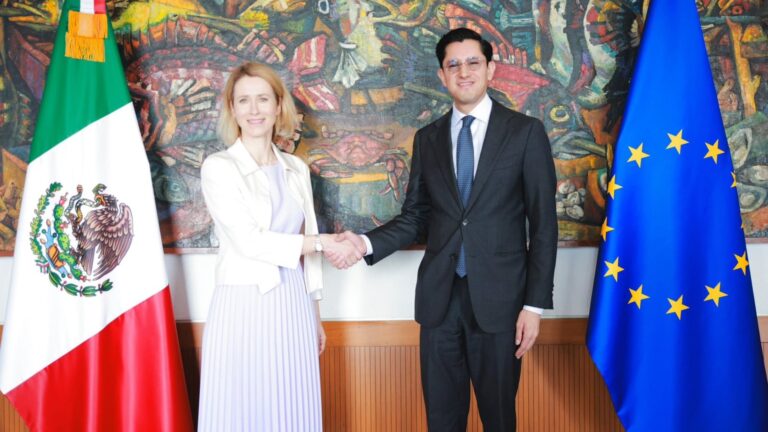 Conferencia de prensa de Roberto Velasco y Kaja Kallas sobre el Acuerdo Global Modernizado